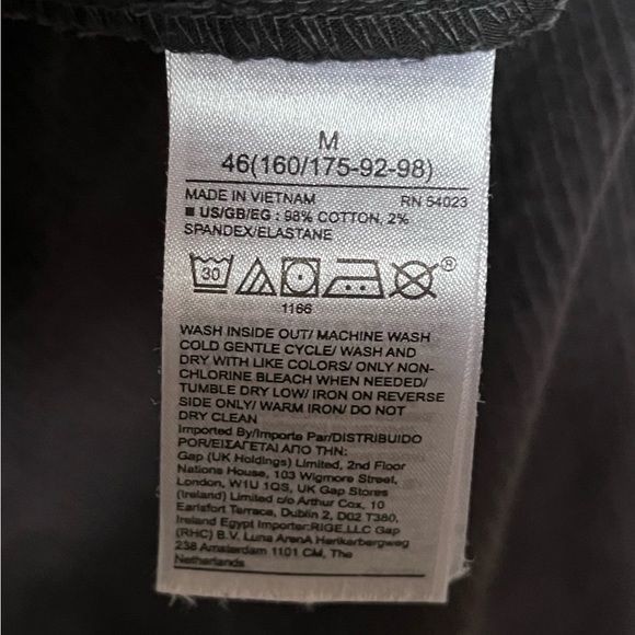 Gap Corduroy Pants - relaxed fit (M) - Picture 6 of 7